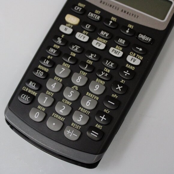 Texas Instruments BA II Plus Financial Calculator w/ Manual Business Analyst - Picture 4 of 7